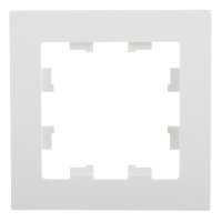 Рамка Systeme Electric AtlasDesign одноместная белая (ATN000101)