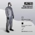 Комбинезон грязезащитный унисекс полиэстер Jeta Safety 52-54 (XL) рост 180-186 см серый (JPC75)
