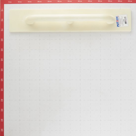 Терка пенополиуретановая Putech 600х110 мм гладкая с эргономичной ручкой