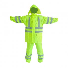 Костюм влагозащитный унисекс полиэстер с ПВХ покрытием КМ (one size) рост 180-186 см желтый