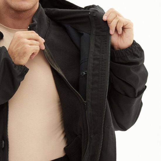 Костюм мужской защитный Inruska Twin 52-54 рост 182-188 см черный