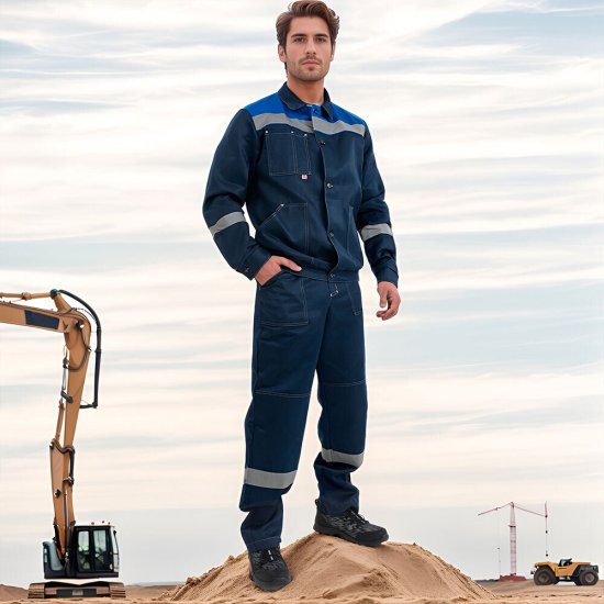 Костюм рабочий Спрут Енисей 52-54 рост 182-188 см темно-синий