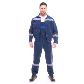 Костюм рабочий Спрут Енисей 56-58 рост 182-188 см темно-синий