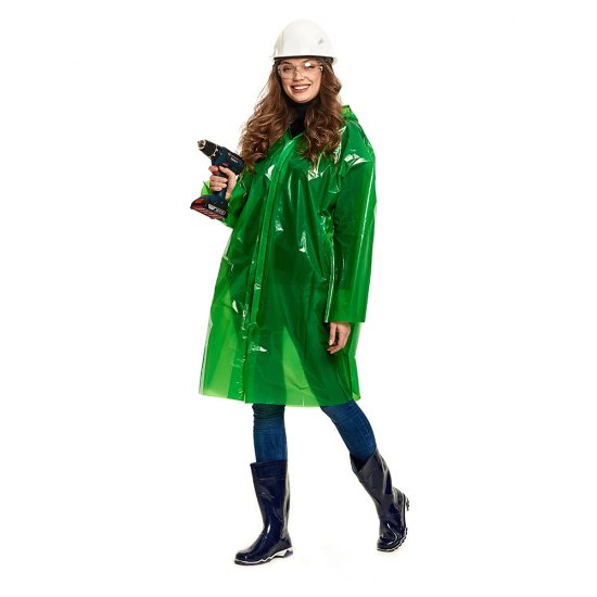 Плащ влагозащитный унисекс ПВД ГК Спецобъединение 44-56 (S-XXL) рост 175 см