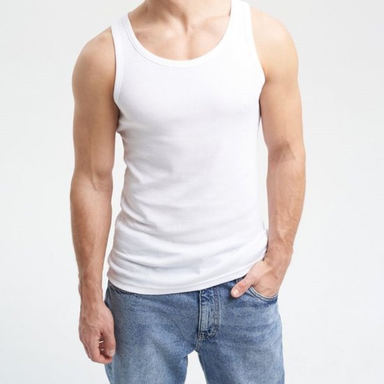 Майка Дарина 54 рост 170-176 см белая