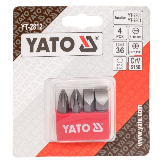 Набор бит YATO YT-2812