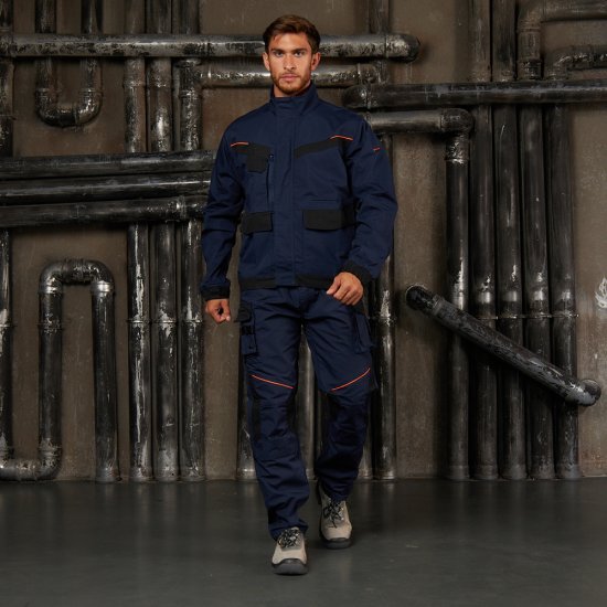 Куртка рабочая Delta Plus Mach 2 Corporate 52-54 рост 172-180 см темно-синяя