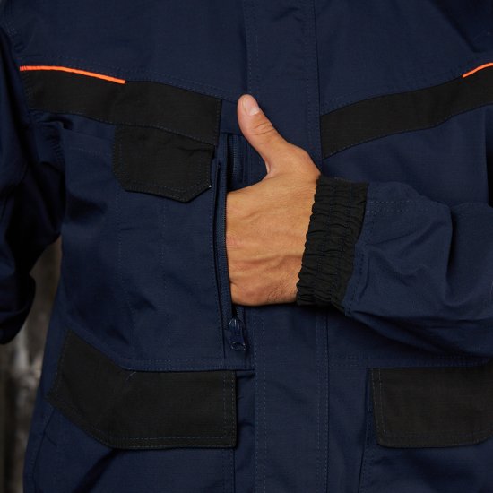 Куртка рабочая Delta Plus Mach 2 Corporate 52-54 рост 172-180 см темно-синяя