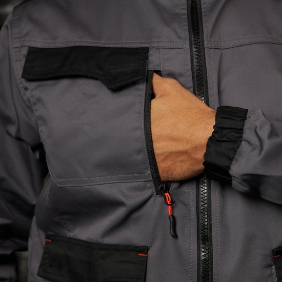 Куртка рабочая Delta Plus Mach 2 New 56-58 рост 180-188 см светло-серая