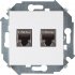 Компьютерная двойная розетка Simon 1591564-030