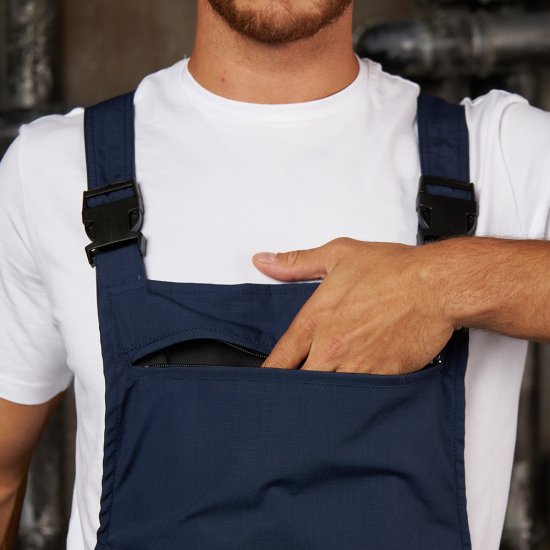 Полукомбинезон рабочий Delta Plus Mach 2 Corporate 48-50 рост 172-180 см темно-синий