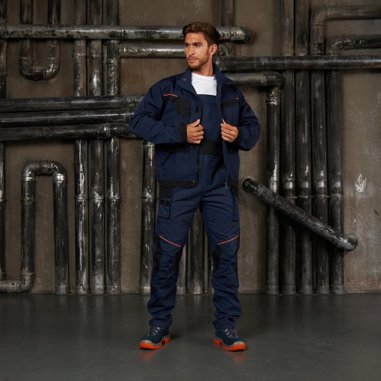 Полукомбинезон рабочий Delta Plus Mach 2 Corporate 48-50 рост 172-180 см темно-синий