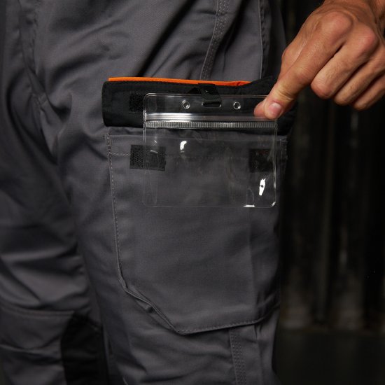 Полукомбинезон рабочий Delta Plus Mach 2 New 48-50 рост 172-180 см светло-серый