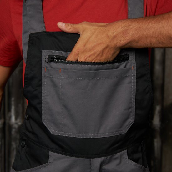 Полукомбинезон рабочий Delta Plus Mach 2 New 52-54 рост 180-188 см светло-серый