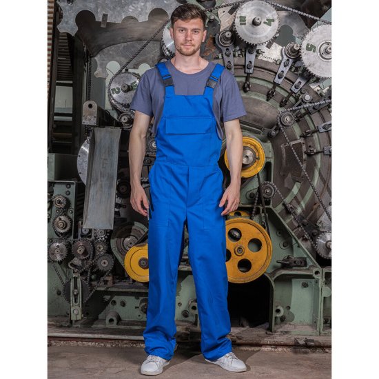 Полукомбинезон рабочий Бригадир 48-50 рост 170-176 см васильковый