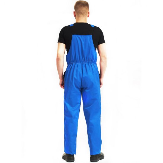 Полукомбинезон рабочий Бригадир 52-54 рост 170-176 см васильковый