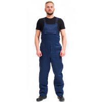 Полукомбинезон рабочий Мастер 48-50 рост 170-176 см темно-синий