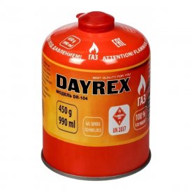 Резьбовой газовый баллон DAYREX 104