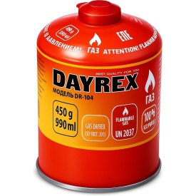 Резьбовой газовый баллон DAYREX 104