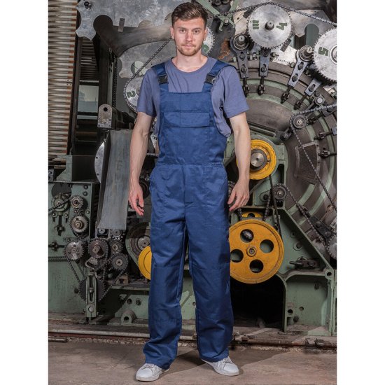 Полукомбинезон рабочий Мастер 56-58 рост 170-176 см темно-синий