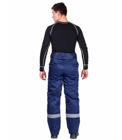 Брюки рабочие утепленные Delta Plus Экспертный-Люкс 48-50 рост 182-188 см синие