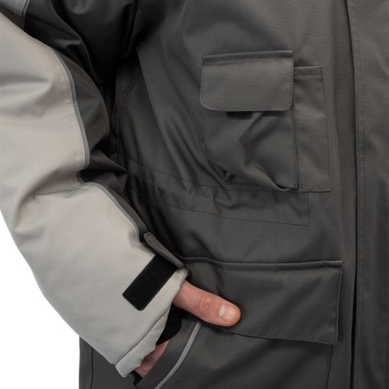 Куртка рабочая утепленная Delta Plus Nordland 52 рост 172-180 см серая