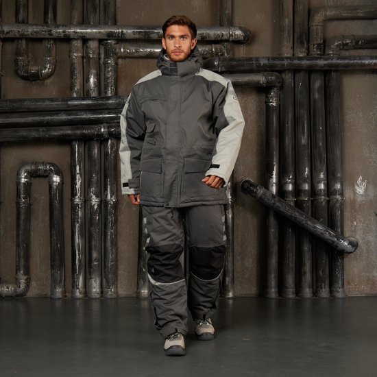 Куртка рабочая утепленная Delta Plus Nordland 52 рост 172-180 см серая