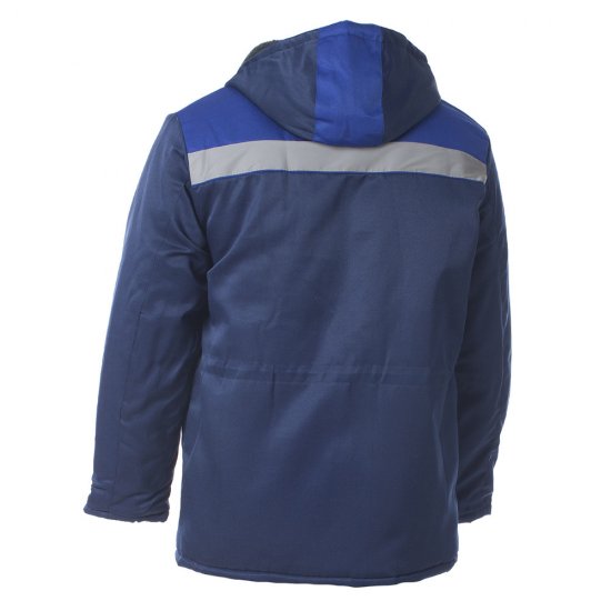 Куртка рабочая утепленная Спрут Бригадир 56-58 рост 170-176 см темно-синяя