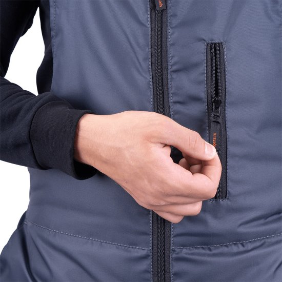 Костюм рабочий мужской утепленный ГК Спецобъединение Роуд 48-50 рост 170-176 см темно-серый/черный