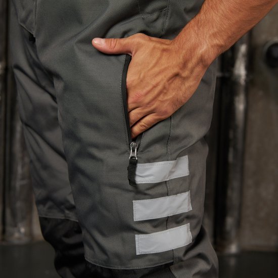 Полукомбинезон рабочий утепленный Delta Plus Iceberg 52-54 рост 180-188 см серый