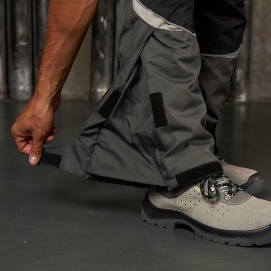 Полукомбинезон рабочий утепленный Delta Plus Iceberg 52-54 рост 180-188 см серый