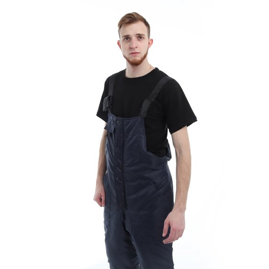 Костюм рабочий мужской утепленный Спрут Метео 56-58 рост 182-188 см темно-синий/черный