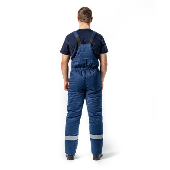 Полукомбинезон рабочий мужской утепленный Дарина Порт 52-54 рост 182-188 см темно-синий