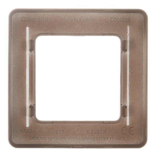 Рамка Legrand Inspiria одноместная бронза (673939)