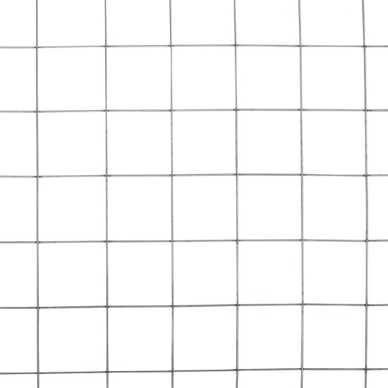 Сетка сварная оцинкованная 1,5х15 м d1,6 мм ячейка 50х50 мм