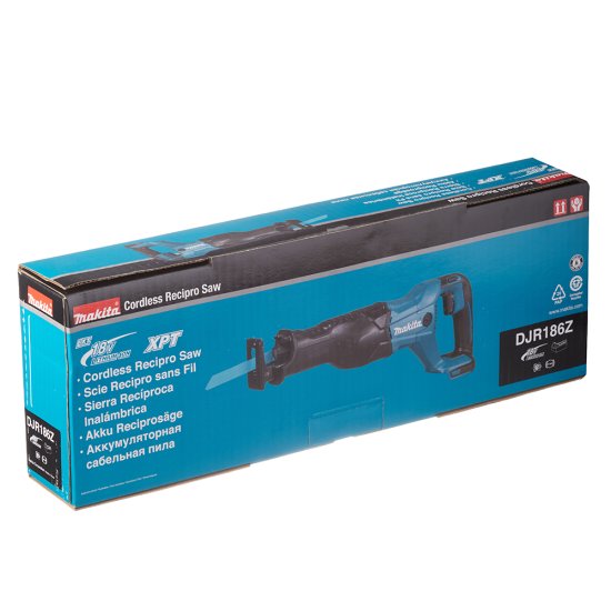 Пила сабельная аккумуляторная Makita LXT DJR186Z 18 В без АКБ и ЗУ