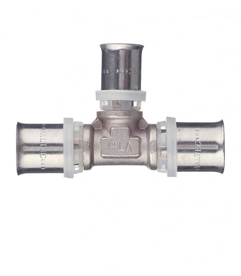 Тройник VALTEC (VTm.231.N.201620) 20(пресс) х 16(пресс) х 20(пресс)