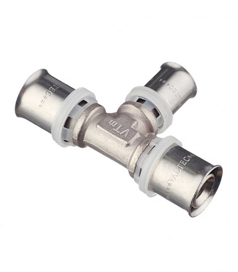 Тройник VALTEC (VTm.231.N.201620) 20(пресс) х 16(пресс) х 20(пресс)