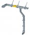 Соединение желоба Docke Premium пластиковое d120 мм графитовый серый RAL 7024