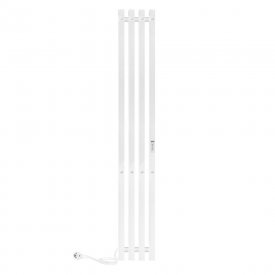 Полотенцесушитель электрический Indigo Style Pro 1200х180 мм 85 Вт с терморегулятором белый