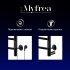 Полотенцесушитель электрический MyFrea MyMadrid 600х400 мм 62 Вт с терморегулятором черный