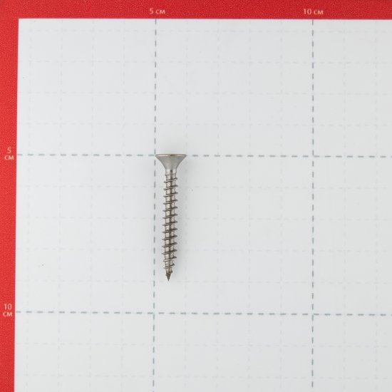 Саморезы универсальные 40x5,0 мм нержавеющая сталь (6 шт.)