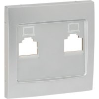 Лицевая панель 2-местной розетки EKF PROxima Валенсия