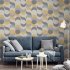 Обои вспененный винил на флизелиновой основе Palitra Home Confetti HC31185-34 (1,06х10,05 м)