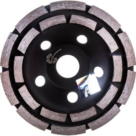 Сегментная двухрядная алмазная чашка TRIO-DIAMOND Про