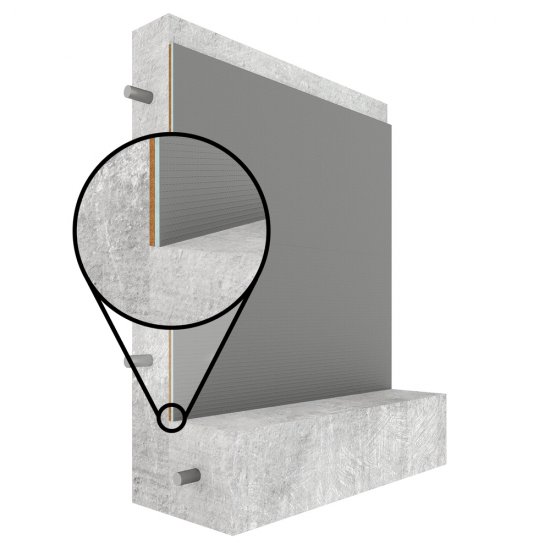 Панель звукоизоляционная Teplofonik+ 19х600х1250 мм армированная