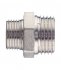 Ниппель переходной Stout 1/2 НР(ш) х 3/8 НР(ш) латунный (SFT-0004-001238)