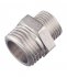 Ниппель переходной Stout 1/2 НР(ш) х 3/8 НР(ш) латунный (SFT-0004-001238)