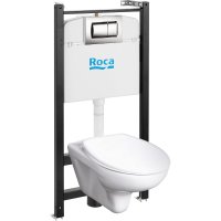Подвесной унитаз Roca ПЭК Mateo
