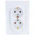 Двухместная розетка Systeme Electric ATLAS DESIGN